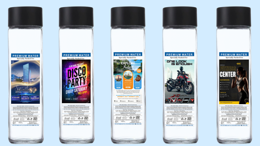 Custom Label Water Bottles